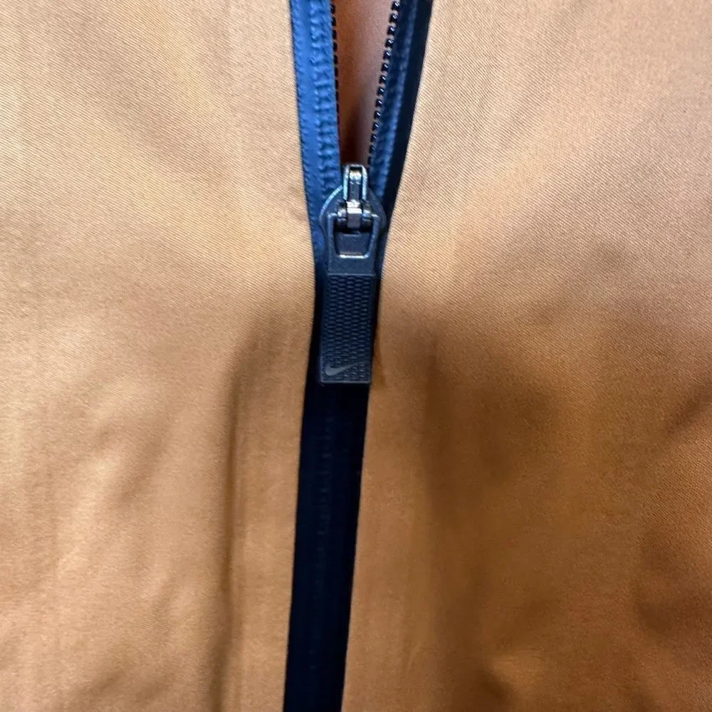 NWOT NIKE Men’s AeroShield Full Zip Golf Jacket - Gold Yellow - Size XL
